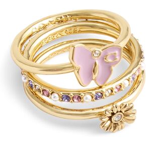 COACH Signature Daisy Ring Set in Saudi Arabia