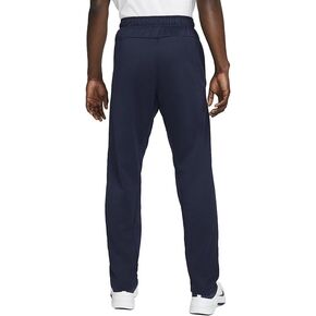 Nike Men's TF Pant Regular (US, Alpha, Medium, Regular, Regular, Midnight Navy/Black)