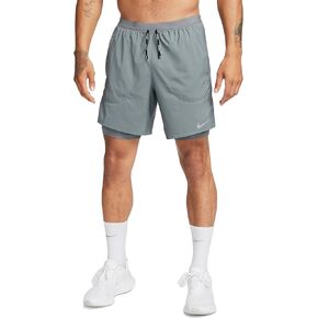 Nike Flex Stride Men's 7" 2-in-1 Running Shorts (US, Alpha, X-Large, Regular, Regular, Smoke Grey)