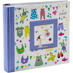 Memo Photo Album 4x6 200 Photos, Family Baby Kids Cute Photo Album with Writing Space