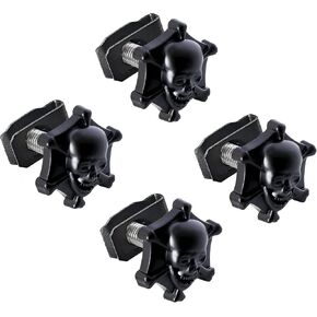 Saddlebag Locks for Harley, Theft Deterrent OEM Bolts Mounting Screw Bolts Hardware Saddlebag Bolts for Harley Touring Street Glide, Electra Glide, Road Glide, Road King 1988-2023 （Black)