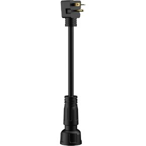 DEWALT NEMA 5-20 Adapter, 16A/120V, Compatible 32 Amp Portable EV Charger, High Power Connector, Easy to Connect, No Tools Required