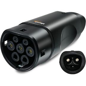 for NACS to Type2 Adapter EV Charger Adapter from NACS to Type2 Applicable for NACS Charger and Type2 IEC62196 EVs in Kuwait