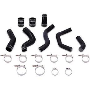 Mishimoto MMICP-F150-11HWBK Intercooler Pipe Kit Compatible With Ford F-150 3.5 EcoBoost 2011-2014 Wrinkle Black