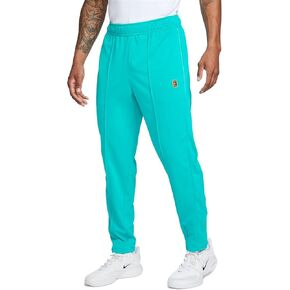 Nike Men's Court Heritage Tennis Pants (Teal Nebula/Teal Nebula) Size Large