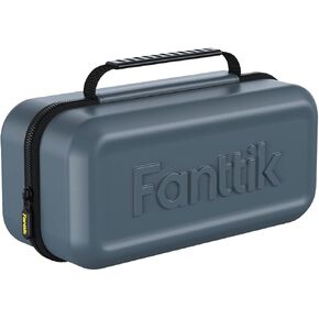 Fanttik T8 Portable EVA Protection Case, Officially Customized Storage EVA Bag T8 Jump Starter, Battery Clamps, Charger Adapter and Cable (Carrying Case Just for T8)