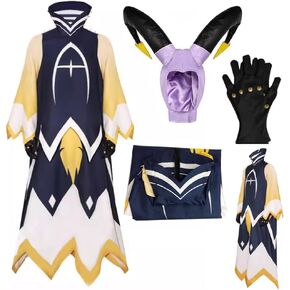 Adam Cosplay Costume Adam The Exorcist Cosplay Outfit Mask Uniform Cape Halloween