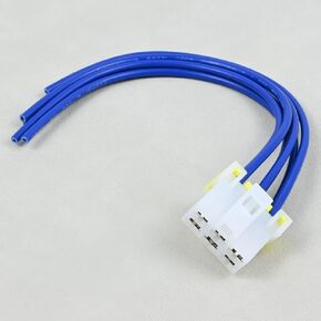 Manual Heater AC HVAC Control Connector Plug Pigtail Wiring Harness fit for Subaru Forester 2014-2017, Impreza 2012-2017, Crosstrek 2013-2017, WRX 2015-2017, Blower Motor Pigtail Replace 655-58785