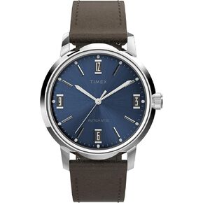 Timex 40 mm Marlin Automatic Leather Strap Watch