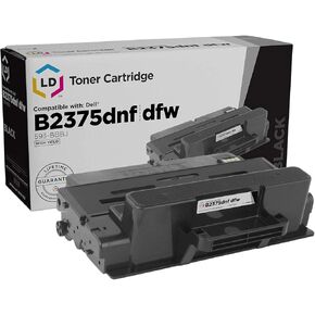 خرطوشة حبر منتجات LD متوافقة مع بديل Dell B2375 593-BBBJ (أسود مفرد) متوافقة مع طابعات Dell التالية B2375dfw، Dell B2375dnf