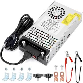 New Version 110V to 12V DC Converter 125A 1500W Power Supply, AC to DC Converter, 120V to DC 12V 125A Power Supply 1500W for 12V RV, Pump, LED Strip, LCD Monitor