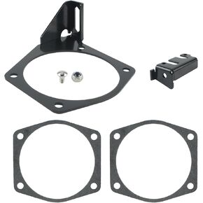 Carbhub Throttle Cable Bracket Fit for 4-Bolt Lsx A-team Drive-By-Cable Throttle Bodies, for LS LS2 LS3 LS6 LS7 4 Bolt Intake 92mm to 102mm Replace 81012, 81042