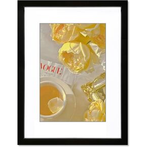 14x18 Frame Black Picture Frame-1PCS, Display 10x14 inch Photos with Mat Or 14x18 inch Print without Mat, Home Wall Decor