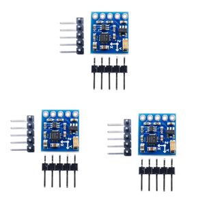 3Pcs GY-271 Triple Axis Compass Magnetometer Sensor Module QMC5883L Electronic Compass Module(Electronic Integrated Circuits)