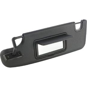WFLNHB Black Left Driver Side Sun Visor Replacement for Wrangler JK 2007-2018 6CJ07DX9AA