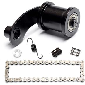 Chain Tensioner Roller With Spring 420 Chain 42L Link Master Link for Powersports CT200U Trail CT200U-EX Mini Bike for Massimo MB200 196cc 6.5HP for Hensim Baja Heat Warrior MB165