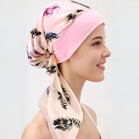 Chemo Headwear Turbans for Women, Cancer Head Scarf Head Coverings Caps, Head Wraps for Cancer Patients in Kuwait