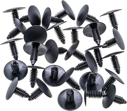 Rexka 30pcs Fender Liner Retainer Clips 6506293AA Compatible with Jeep Wrangler Grand Cherokee Commander Dodge RAM in Saudi Arabia