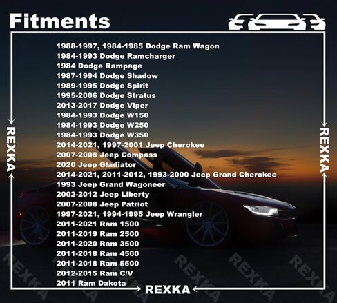 Rexka 30pcs Natural White Nylon Fender Bumper Shield Push Pin Retainer 6030441 for 07-18 Jeep Wrangler JK in Saudi Arabia
