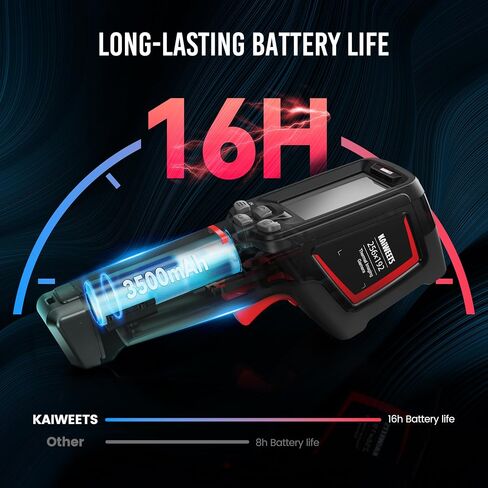 KAIWEETS Thermal Imaging Camera, 256x192 Ultra-high IR Resolution, 16-Hour Battery Life Infrared Camera; -4~1022°F Thermal Camera with PIP/Infrared/Visible Light/Fusion 4 Image Modes - 32GB TF Card in Saudi Arabia