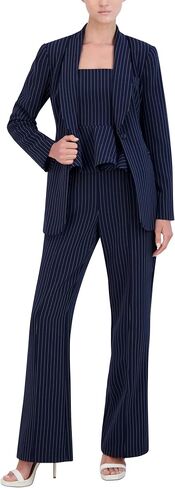 womens Pinstripe Wide Leg Trouser Pants in Saudi Arabia