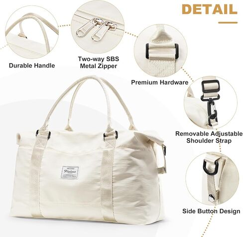 Travel Duffel Bag,Sports Tote Gym Bag,Shoulder Weekender Overnight Bag for Women in Saudi Arabia