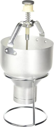 New Star Foodservice 37463 Commercial Grade Aluminum Pancake Dispenser with Stand, Silver in Saudi Arabia