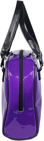 Dazzling, Colorful, Sparkly, Faux Patent Leather, Large, Shiny, Women's Handbag, Purse, Travel Bag, Satchel, Favorite Tote in Saudi Arabia