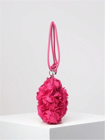 Verdusa Women's 3D Flower Floral Evening Handbag Shoulder Hobo Bag Party Clutch Purse in Saudi Arabia