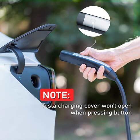 EV Charger Level 2-240V, 32Amp, NEMA 14-50 Plug, 16.4ft Extension Cord - Portable Electric Car Charger for TSL - Compatible with Models X/Y/S/3 in Saudi Arabia