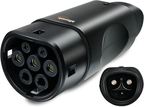 for NACS to Type2 Adapter EV Charger Adapter from NACS to Type2 Applicable for NACS Charger and Type2 IEC62196 EVs in Kuwait