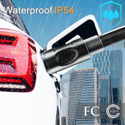 for NACS to Type2 Adapter EV Charger Adapter from NACS to Type2 Applicable for NACS Charger and Type2 IEC62196 EVs in Kuwait