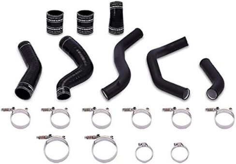 Mishimoto MMICP-F150-11HWBK Intercooler Pipe Kit Compatible With Ford F-150 3.5 EcoBoost 2011-2014 Wrinkle Black in Saudi Arabia