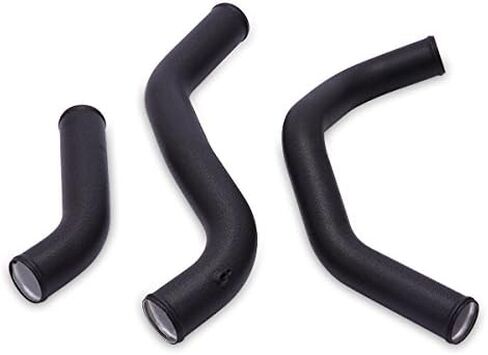 Mishimoto MMICP-F150-11HWBK Intercooler Pipe Kit Compatible With Ford F-150 3.5 EcoBoost 2011-2014 Wrinkle Black in Saudi Arabia
