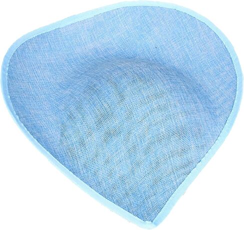 Hat Base, Fascinator Base DIY Saucer Sinamay Hat Base Teardrop Sinamay Saucer Hat Base, 30.00 * 30.00 * 2.00CM, White in Saudi Arabia