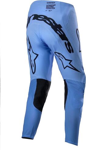 Alpinestars Supertech Ward Black/Red Berry Men's Motocross Pants in Saudi Arabia