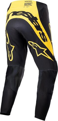 Alpinestars Supertech Ward Black/Red Berry Men's Motocross Pants in Saudi Arabia