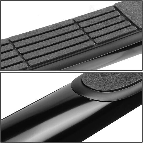 DNA MOTORING STEPB-3-005-BK 3 Inches Side Step Nerf Bar Running Boards Compatible with 99-18 Sierra Silverado 1500 Extended Cab, Black in Saudi Arabia