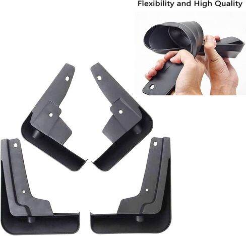 Mud Splash Guards Mud Flaps Kit for Toyota Camry Accessories SE XSE Sport 2018 2019 2020 2021 2022 2023 2024 Front and Rear 4-PC Set in Saudi Arabia