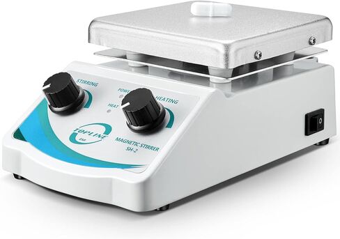 SH-2 Hot Plate Magnetic Stirrer Mixer Dual Control with 1 inch Stir Bar (New Style) in Saudi Arabia