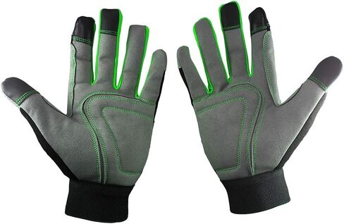 Zero Friction WG100012 Men's Universal-Fit Ultra Suede Work Gloves, Blue in Saudi Arabia