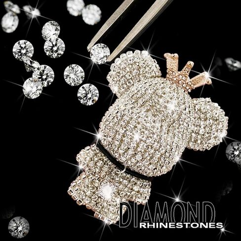 Bling Cute Diamond Bear Air Vent Clips Car Accessories,Shiny Crystal Bear Car Air Freshener Vent Clip,Rhinestone Car Decor Interior,Holiday Gift for Boys Girls Friends Family (Black) in Kuwait