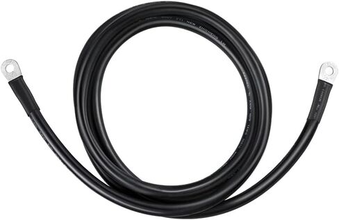 Renogy 5Ft 4AWG Cables for 3/8 in Lugs, 5Ft 4AWG, Connect Battery and Inverter in Kuwait