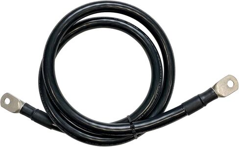 Renogy 5Ft 4AWG Cables for 3/8 in Lugs, 5Ft 4AWG, Connect Battery and Inverter in Kuwait