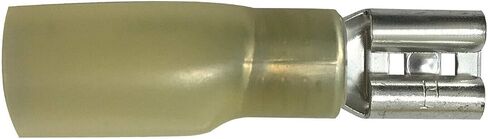 Sherco-Auto Heat Shrink & Crimp Insulated Female Quick Disconnect 8 Gauge .250 Tab - 10 Pack in Saudi Arabia
