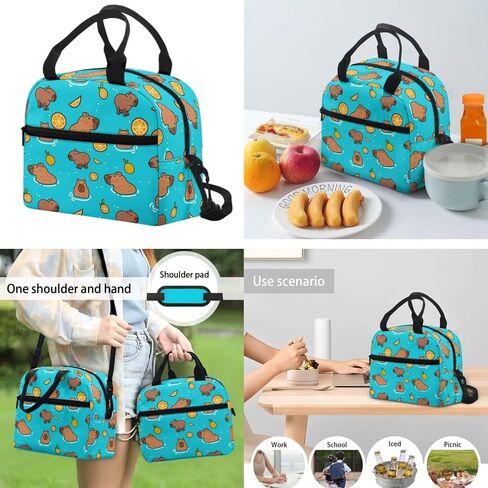 Horse School Backpack Set 4 Packs with Lunch Box Pencil Case Water Bottle Holder Big Capacity Casual Kids Backpack for Kindergarten Preschool Elementary School Students in Kuwait