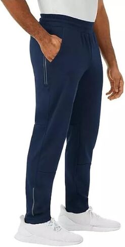 بنطال صوف مريح بحزام الخصر للرجال من Member's Mark (الولايات المتحدة، ألفا، XX-Large، عادي، عادي، أزرق كوف) in Kuwait