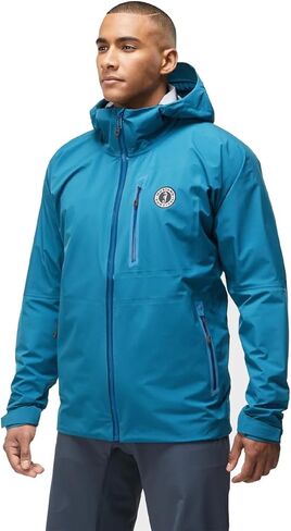 سترة مضادة للماء للرجال من موستانج سيرفايفال كالان - أزرق محيطي، مقاس متوسط in Kuwait