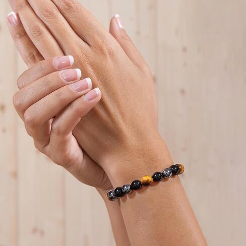 Natural Healing Crystal Bracelet for Wome Anxierty Protection Bracelet Good Luck Jewelry Gift in Kuwait