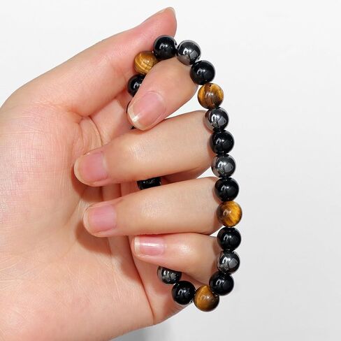Natural Healing Crystal Bracelet for Wome Anxierty Protection Bracelet Good Luck Jewelry Gift in Kuwait